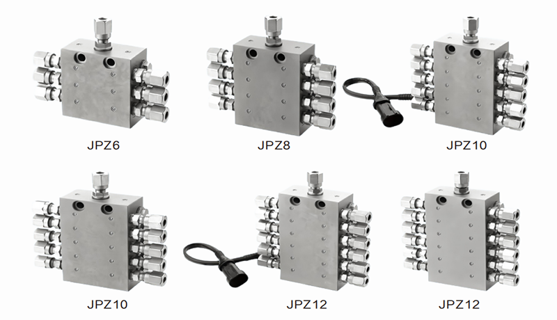 JPZ Integral Progressive Distributor